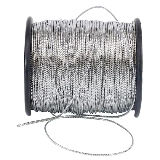 JAM Paper 1/16" Home Décor Trimmings Metallic Braided Cord